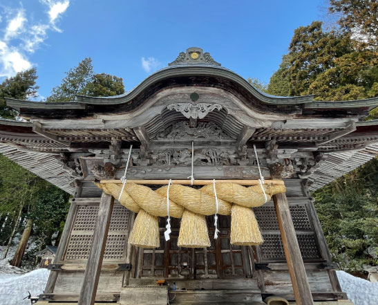 Kanayago Shrine, the main shrine of the God of Iron