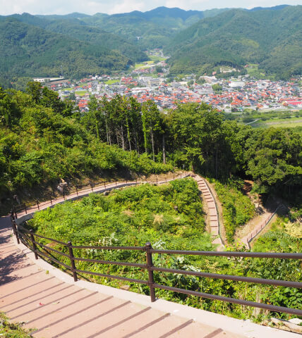 月山富田城遺址